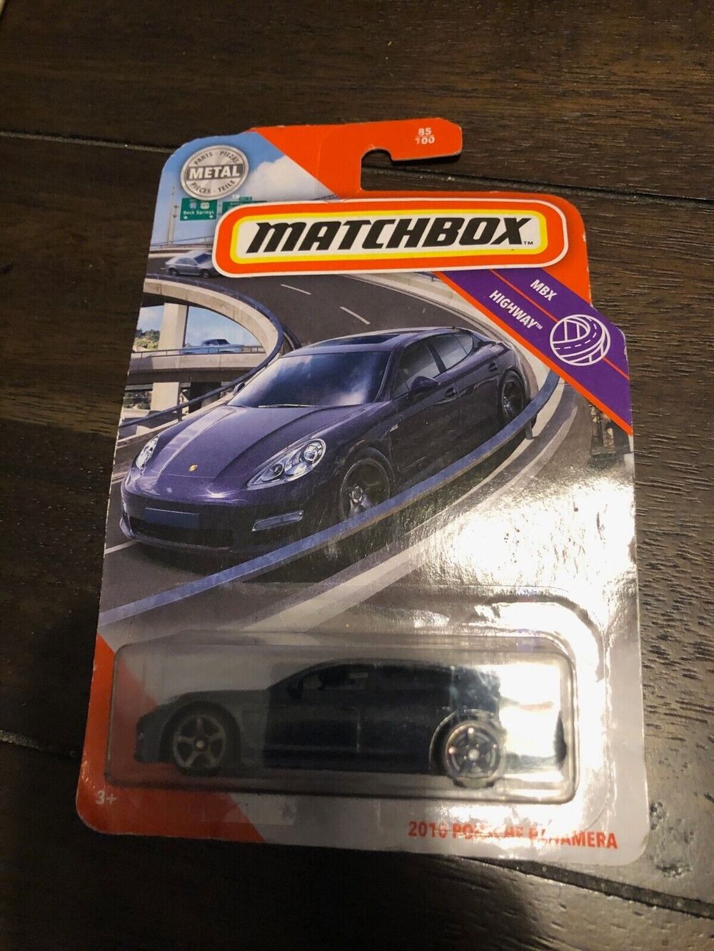 Matchbox 2010 Porsche Panamera - Matchbox - Blue - 1:64